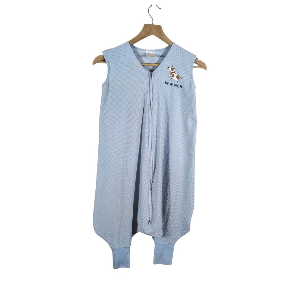Halo Sleepsack Early Walker Blue Dog XL 18-24 Months Mesh Wearable Blanket Baby